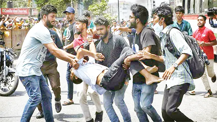 গণহত্যায় শেখ হাসিনার রাজনীতির পরিসমাপ্তি