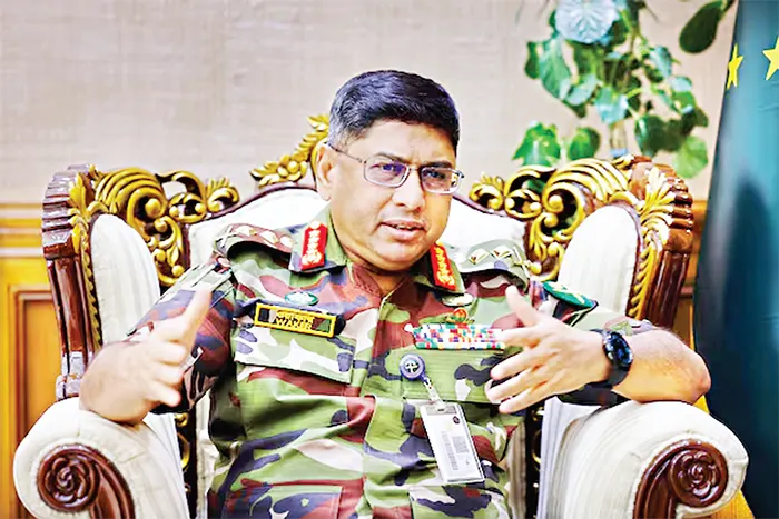 পূর্বাপর একই অবস্থান সেনাপ্রধানের